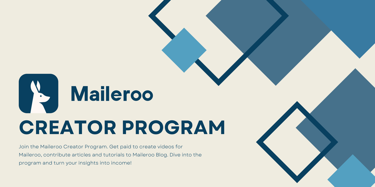 Maileroo Creator Program