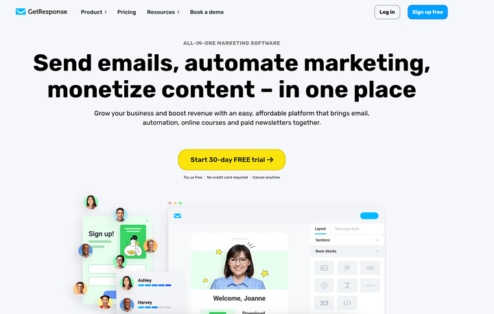 Top 10 Alternatives to GetResponse for Email Marketing Success