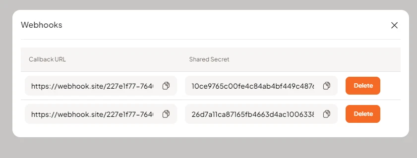 Add Webhook