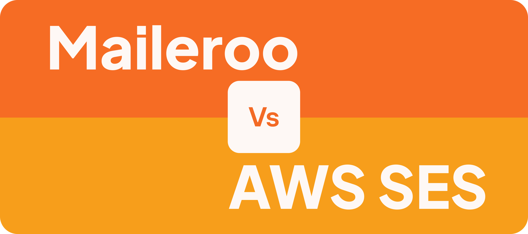 Maileroo vs AWS SES