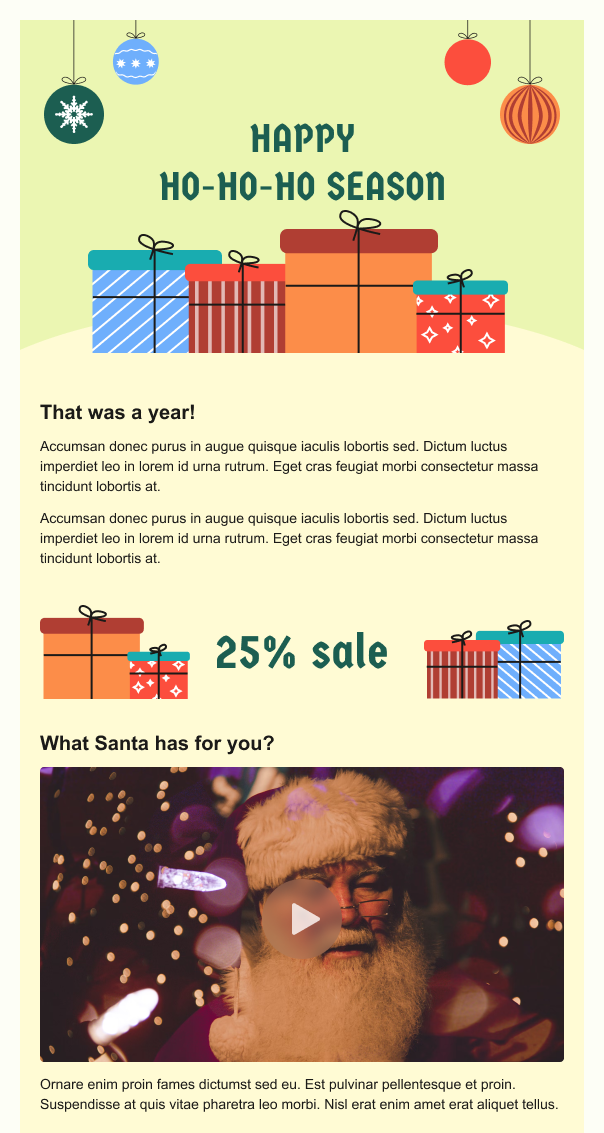 Newsletter Example 9